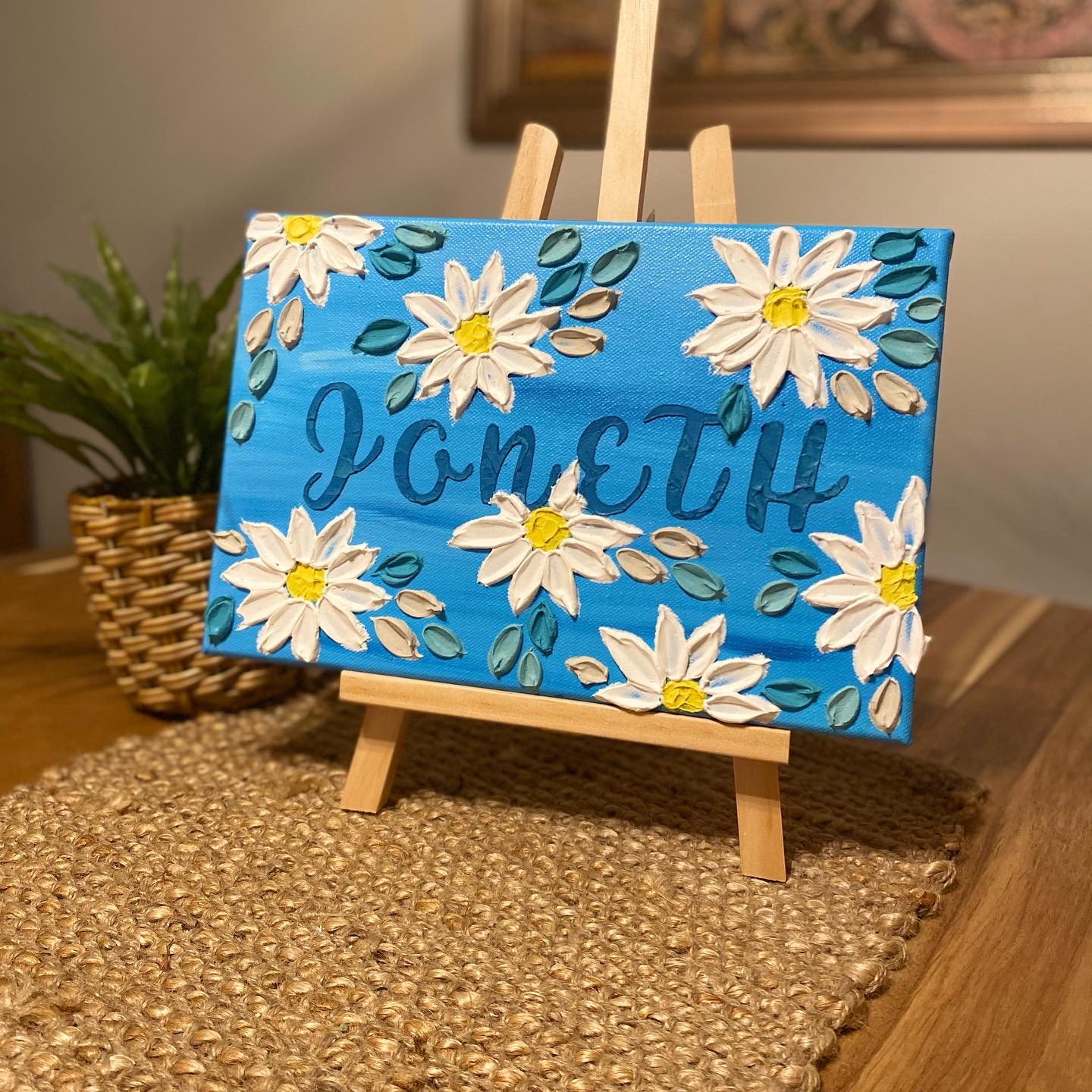 Ocean Side Room name art - Janeth