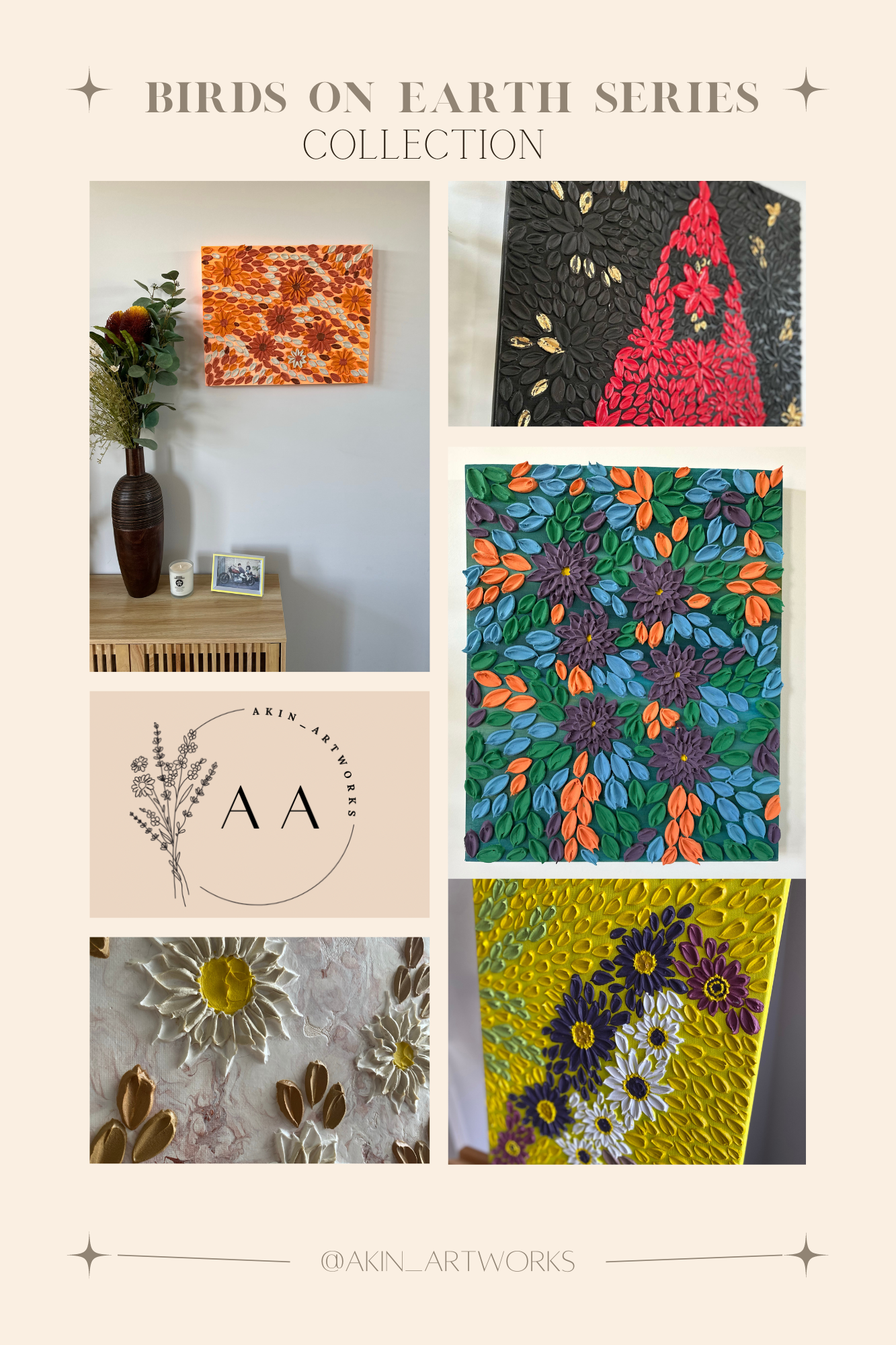 Birds on Earth Art Collection